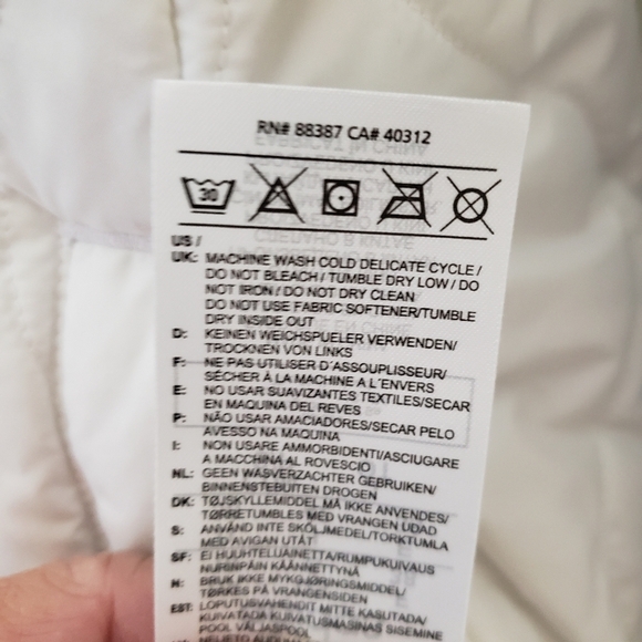 Adidas Originals Women's Reversible Sherpa Jacket White Gray Size small - Picture 13 of 15